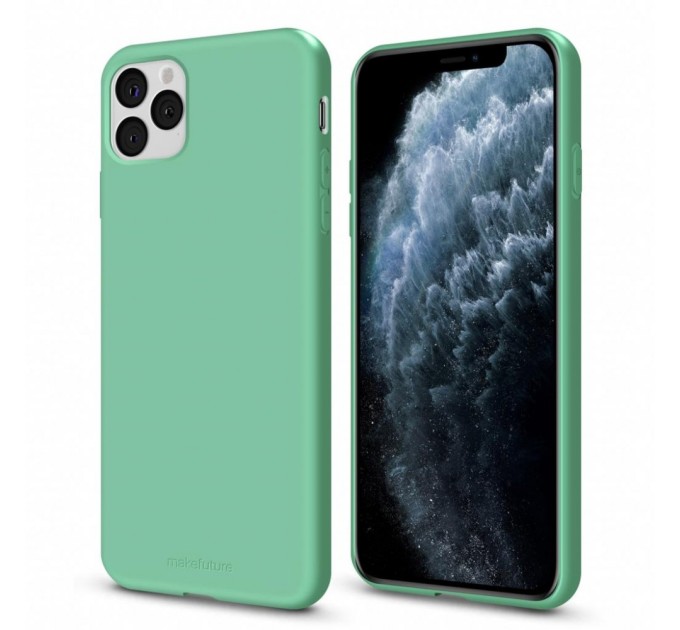 Чохол до мобільного телефона MakeFuture Flex Case (Soft-touch TPU) Apple iPhone 11 Pro Max Olive (MCF-AI11PMOL)