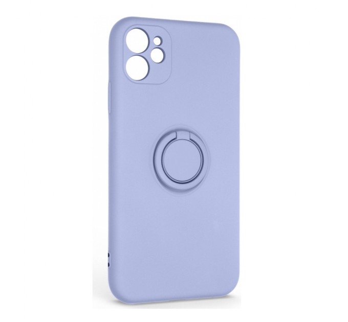 Чохол до мобільного телефона Armorstandart Icon Ring Apple iPhone 11 Lavender (ARM68649)