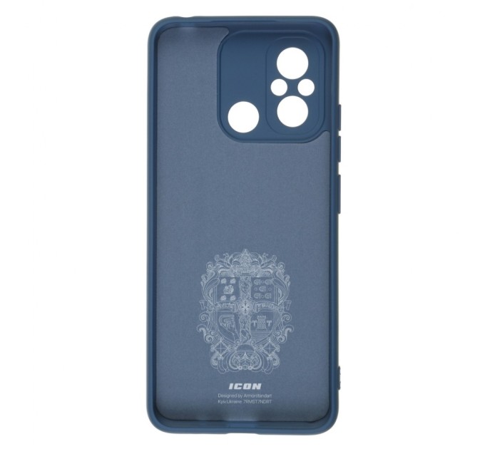 Чохол до мобільного телефона Armorstandart ICON Case Xiaomi Redmi 12С/11A Camera cover Dark Blue (ARM65967)