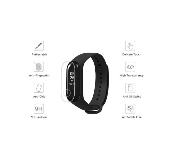 Плівка захисна Drobak Ceramics Xiaomi Mi Band 3 (2 шт) (313114)