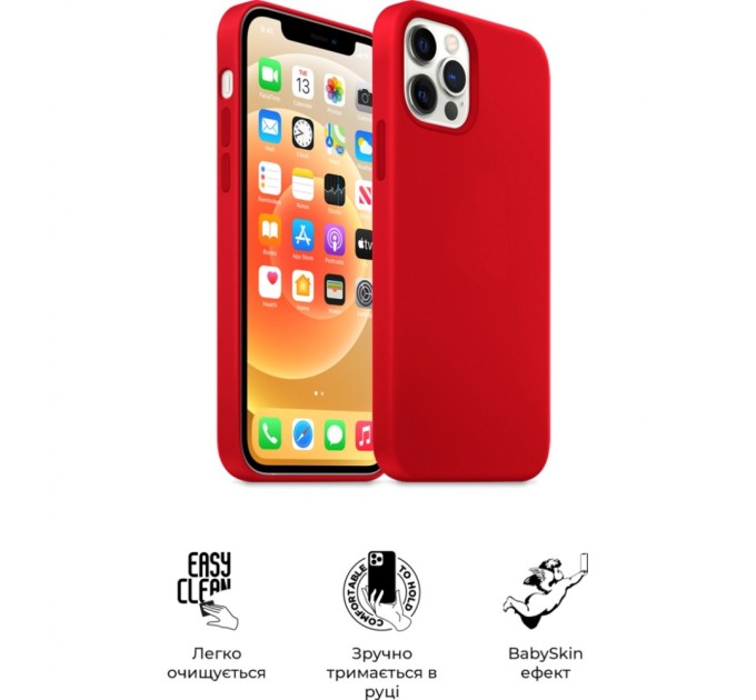 Чехол для моб. телефона Armorstandart ICON2 Case Apple iPhone 12/12 Pro Red (ARM60585)