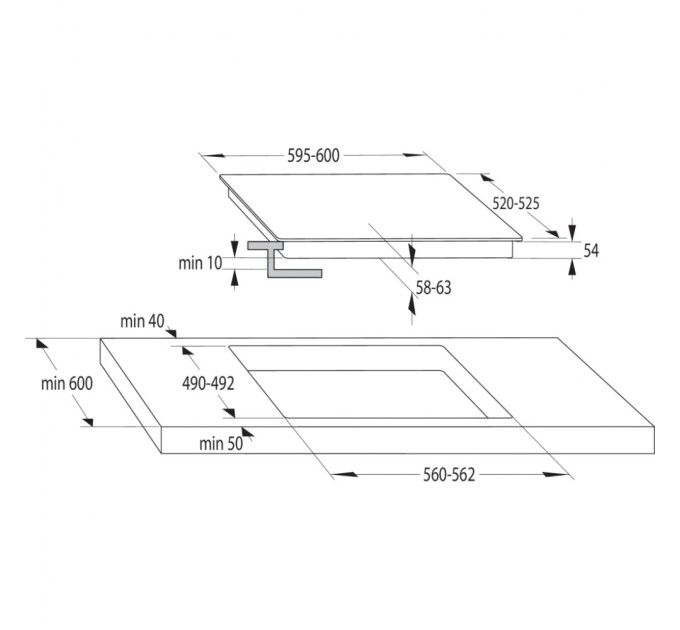 Варочна поверхня Gorenje GI6401BC