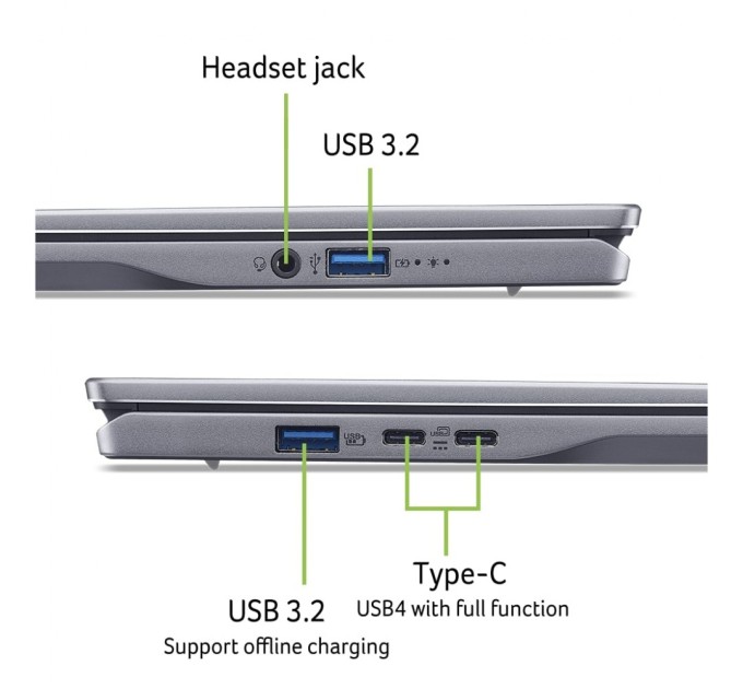 Ноутбук Acer Swift Go 14 AI SFG14-01 (NX.KYXEU.005)