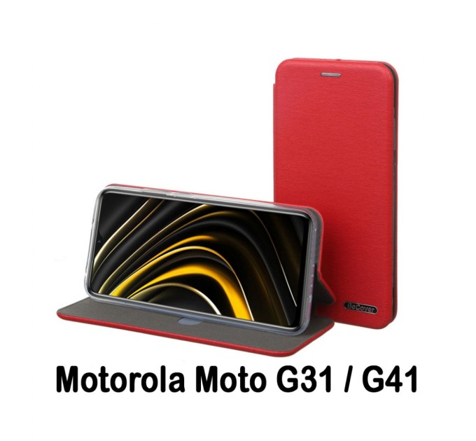 Чохол до мобільного телефона BeCover Exclusive Motorola Moto G31 / G41 Burgundy Red (707912)