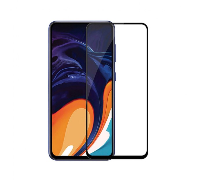 Стекло защитное PowerPlant Full screen Samsung Galaxy A80, Black (GL607082)