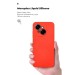 Чохол до мобільного телефона Armorstandart ICON Tecno Spark Go 1 (KL4) Camera cover Red (ARM81217)