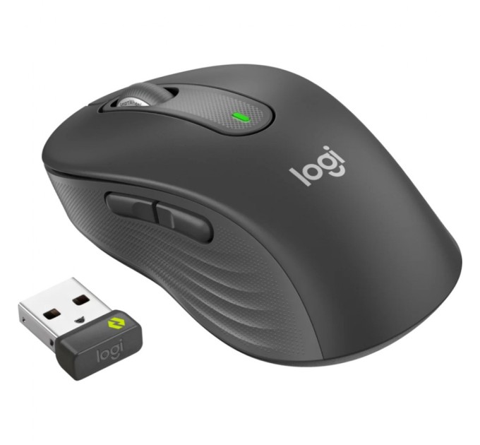 Мышка Logitech Signature M650 L Wireless Mouse for Business Graphite (910-006348)