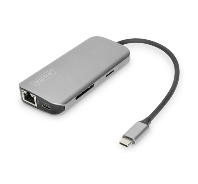 Концентратор Digitus USB-C 8 Port (DA-70884)