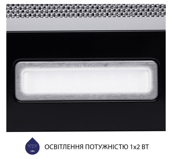Витяжка кухонна Minola HTL 5714 BL 1100 LED