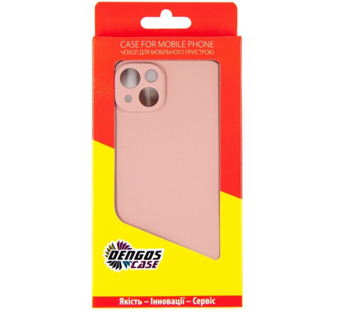 Чехол для моб. телефона Dengos Soft iPhone 14 Plus (pink) (DG-TPU-SOFT-12)