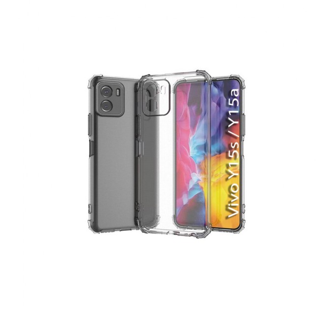 Чохол до мобільного телефона BeCover Anti-Shock Vivo Y15s / Y15a Clear (708928)