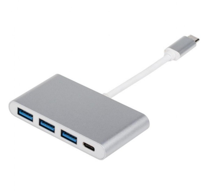 Концентратор Type-C 3.1 to 3xUSB 3.0 + Type-C 10 cm Atcom (12808)