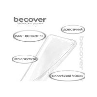 Чохол до мобільного телефона BeCover Honor Magic6 Lite 5G Transparancy (710871)