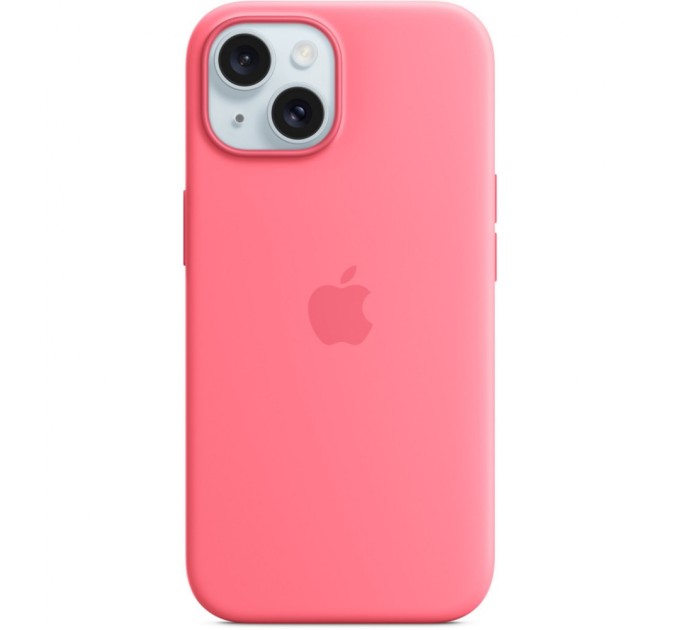 Чохол до мобільного телефона Apple iPhone 15 Silicone Case with MagSafe Pink, Model A3123 (MWN93ZM/A)