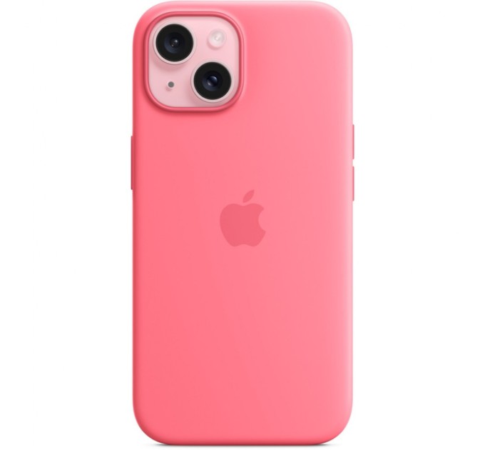 Чохол до мобільного телефона Apple iPhone 15 Silicone Case with MagSafe Pink, Model A3123 (MWN93ZM/A)