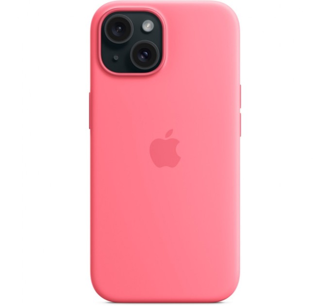 Чохол до мобільного телефона Apple iPhone 15 Silicone Case with MagSafe Pink, Model A3123 (MWN93ZM/A)