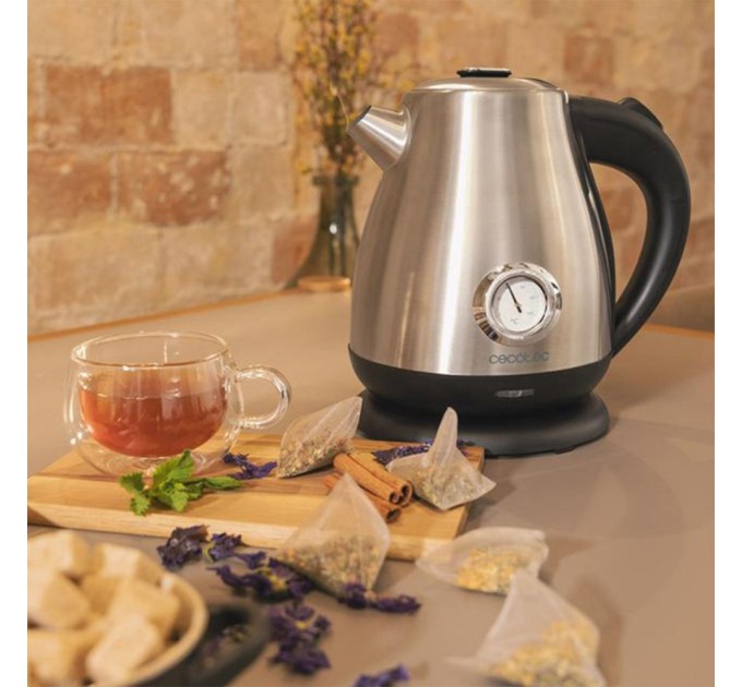 Електрочайник Cecotec Thermosense 620 Retro Steel (CCTC-01458)