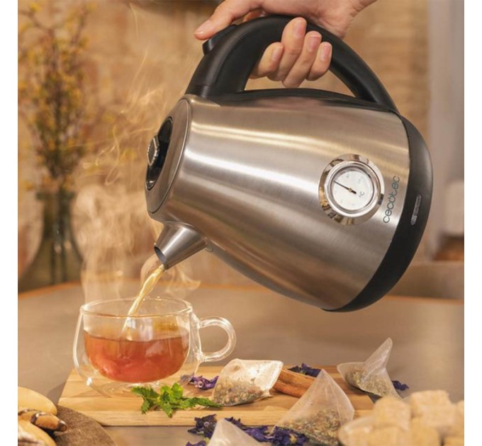 Електрочайник Cecotec Thermosense 620 Retro Steel (CCTC-01458)