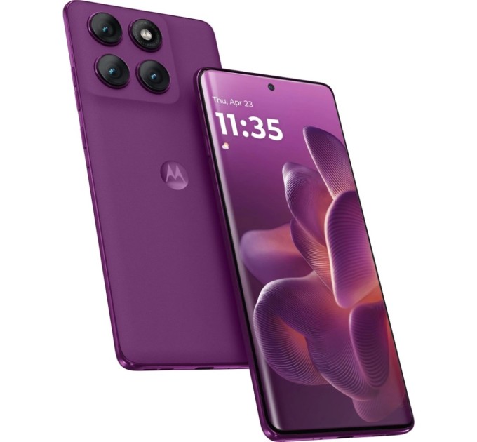 Мобільний телефон Motorola Edge 60 Pro 8/256GB Sparkling Grape (PB7X0089RS)