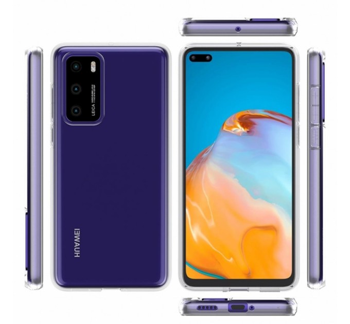 Чохол до мобільного телефона BeCover Huawei P40 Transparancy (704867)