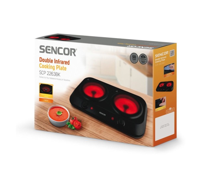 Настільна плита Sencor SCP2263BK
