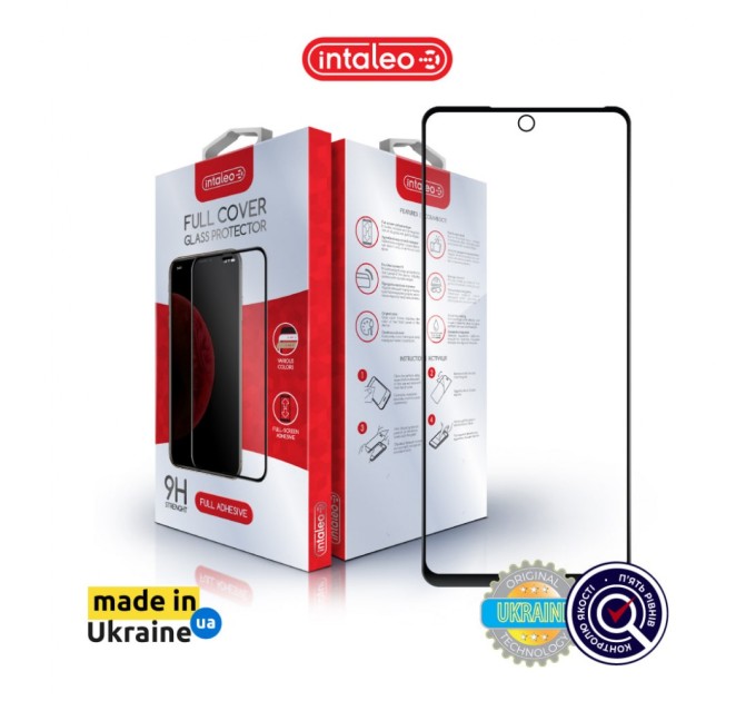 Стекло защитное Intaleo Full Glue Tecno Spark 10 Pro (1283126580628)