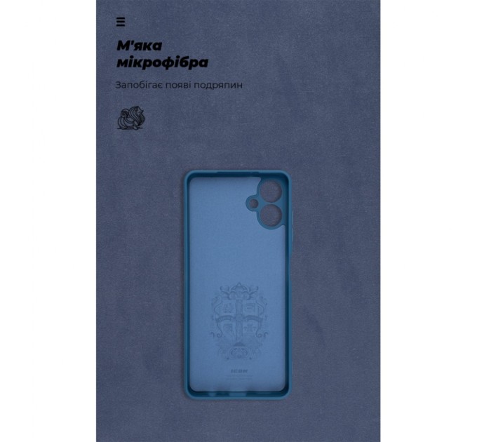 Чохол до мобільного телефона Armorstandart ICON Samsung A06 (A065) Camera cover Blue (ARM80135)