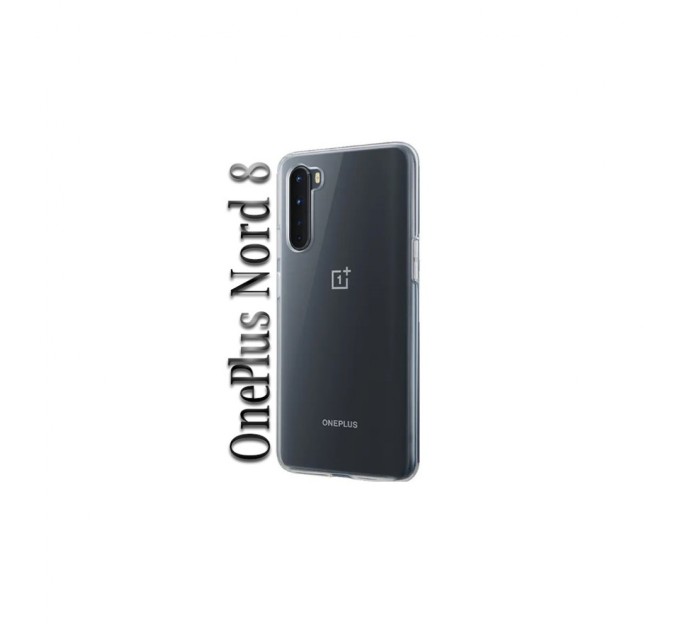 Чохол до мобільного телефона BeCover OnePlus Nord 8 Transparancy (707435)