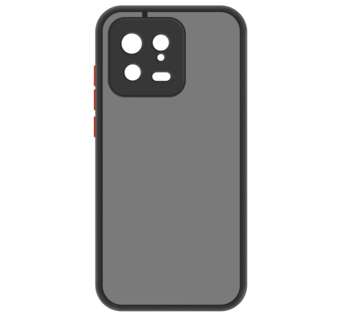 Чохол до мобільного телефона MAKE Xiaomi 13 Frame Black (MCF-X13BK)