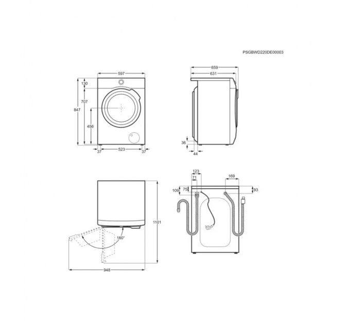 Стиральная машина Electrolux EW7F249PSU