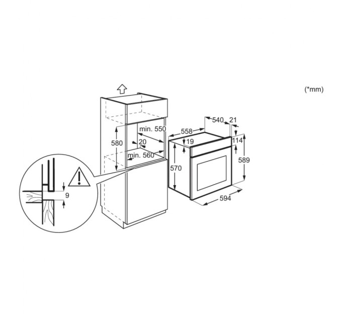 Духова шафа Electrolux KODEF70BZ