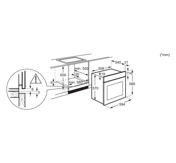 Духова шафа Electrolux KODEF70BZ