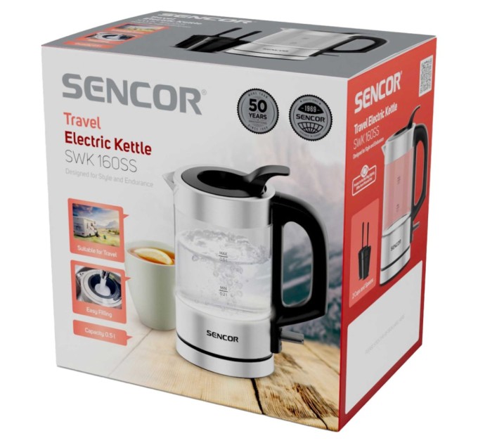 Електрочайник Sencor SWK160SS
