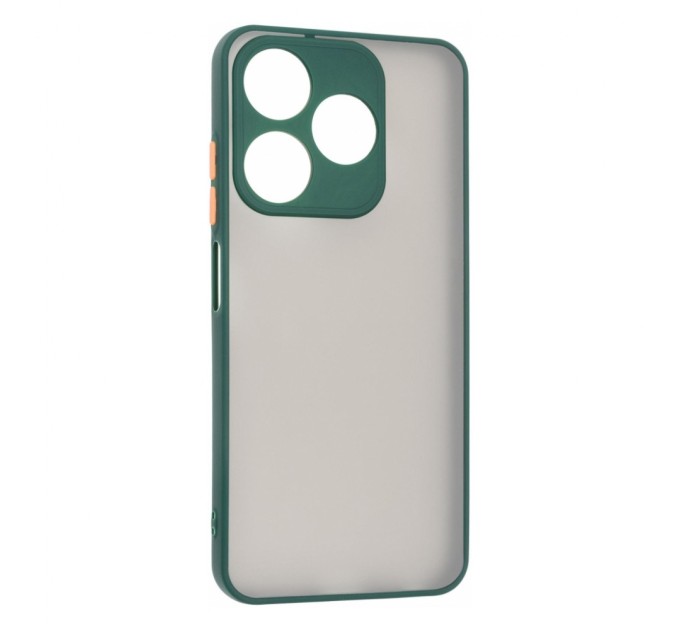 Чохол до мобільного телефона Armorstandart Frosted Matte Tecno Spark 10 4G (KI5q) Dark Green (ARM70498)