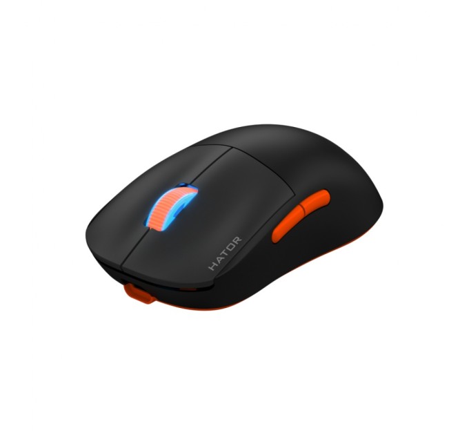 Мишка Hator Quasar 2 Pro Wireless/Bluetooth/USB Black/Orange (HTM560BO)