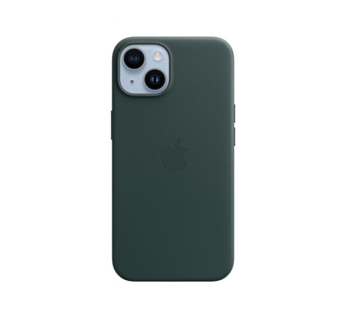 Чохол до мобільного телефона Apple iPhone 14 Leather Case with MagSafe - Forest Green (MPP53ZM/A)