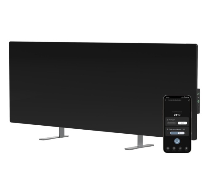 Обігрівач AENO Eco Smart GH4S LED Black (AGH0004S)