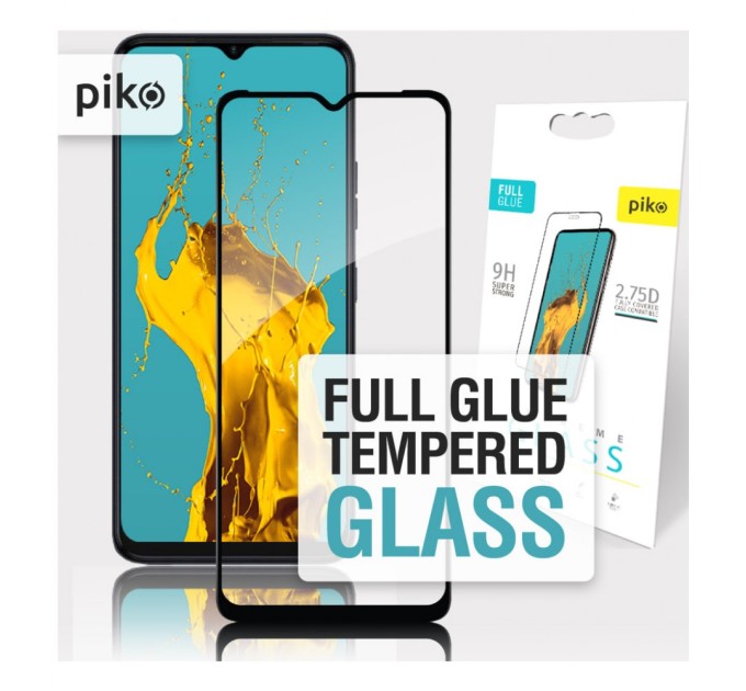 Скло захисне Piko Full Glue Tecno Spark 10 (1283126580635)