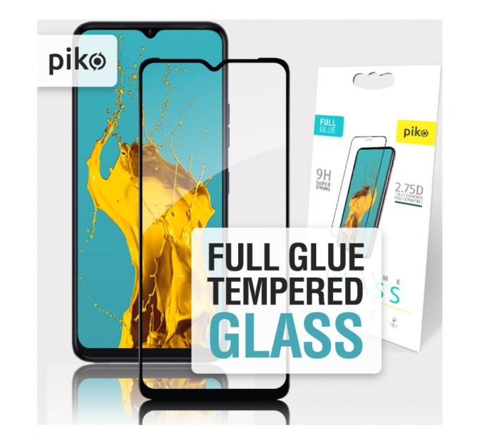 Стекло защитное Piko Full Glue Tecno Spark 10 (1283126580635)