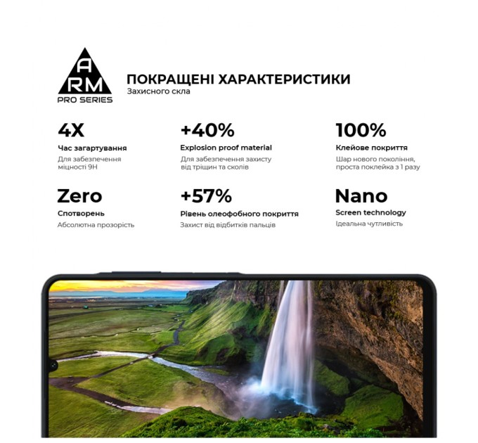 Скло захисне Armorstandart Pro Realme 12 5G / 13 5G Black (ARM77900)