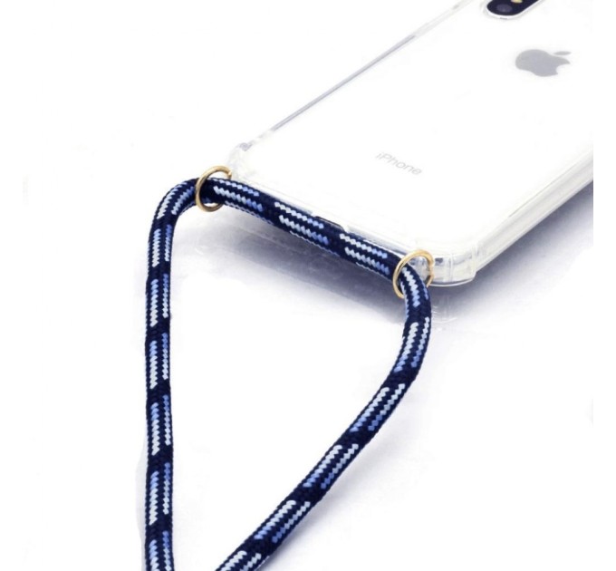 Чохол до мобільного телефона BeCover Strap Apple iPhone 11 Pro Deep Blue (704248)