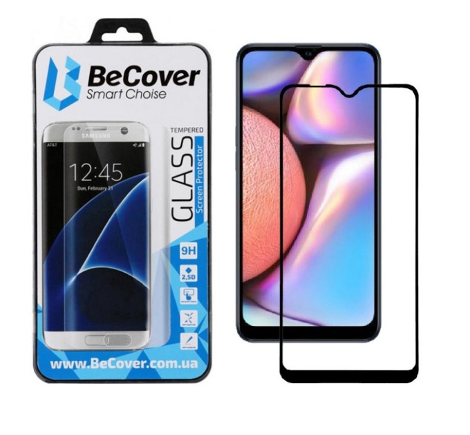 Скло захисне BeCover Samsung Galaxy A10s 2019 SM-A107 Black (704116)