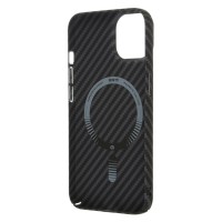 Чохол до мобільного телефона Armorstandart LikeCarbon MagCase Apple iPhone 14 Black (ARM66363)