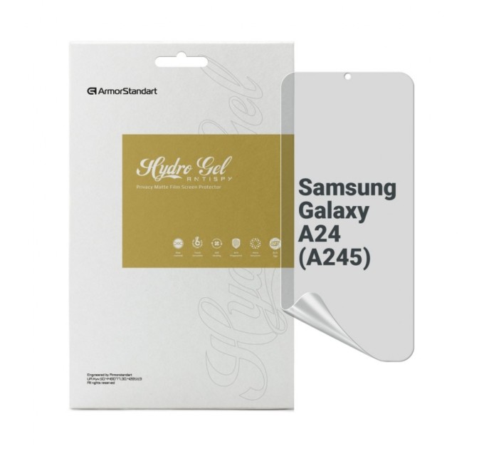 Плівка захисна Armorstandart Anti-spy Samsung A24 4G (A245) (ARM68014)