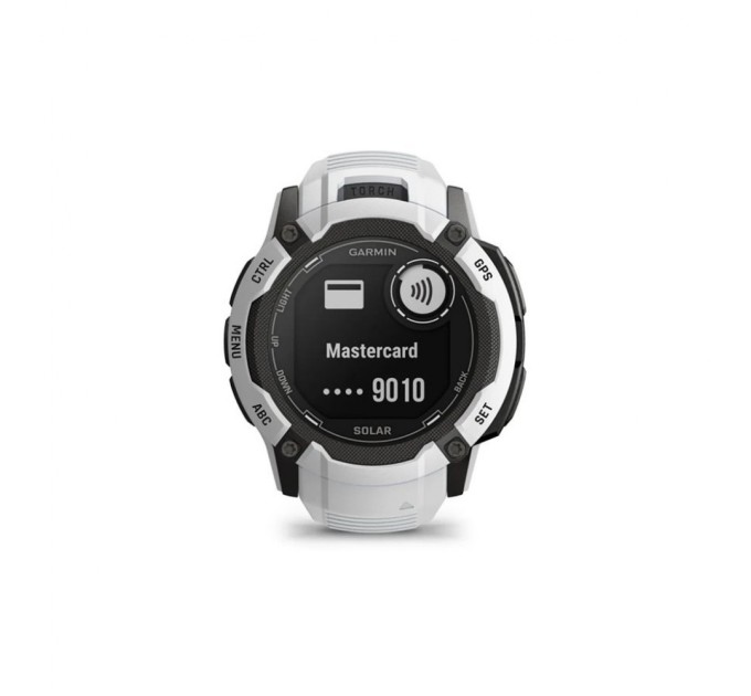 Смарт-часы Garmin Instinct 2X Solar, Whitestone, GPS (010-02805-04)