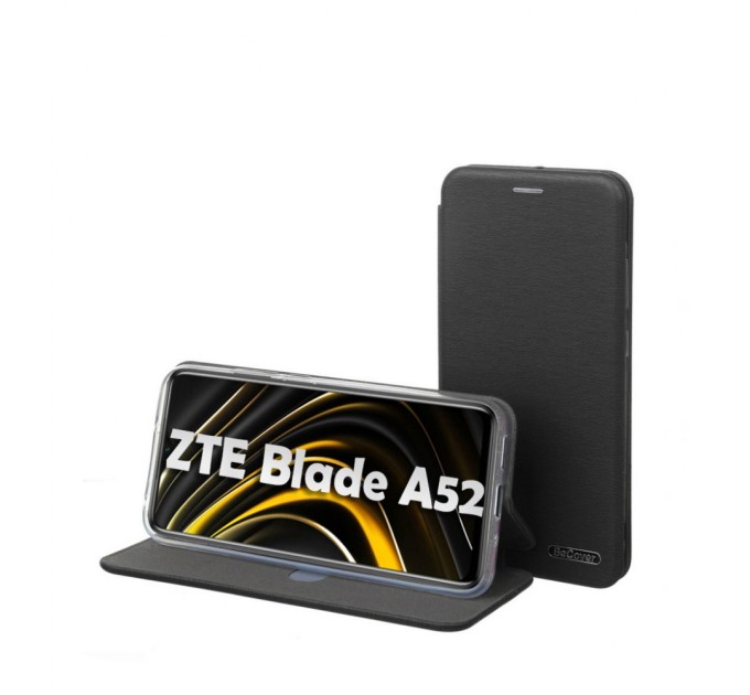 Чохол до мобільного телефона BeCover Exclusive ZTE Blade A52 Black (709070)