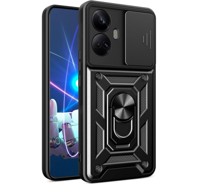 Чохол до мобільного телефона BeCover Military Realme 10 Pro Plus 5G Black (710022)