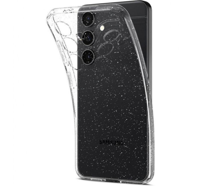 Чохол до мобільного телефона Spigen Samsung Galaxy S24, Liquid Crystal Glitter, Crystal Quartz (ACS07345)