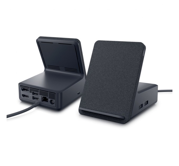 Порт-реплікатор Dell Dual Charge Dock - HD22Q Wireless charging, 130W with 90W Delivery (210-BEYX)