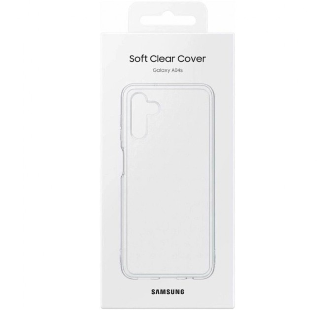 Чохол до мобільного телефона Samsung Samsung A04s Soft Clear Cover Transparency (EF-QA047TTEGRU)